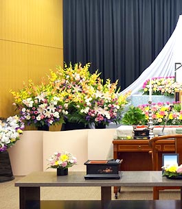 生花祭壇プラン+洋花生花