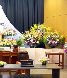 生花祭壇プラン+洋花生花