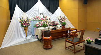 生花祭壇プラン 家族葬