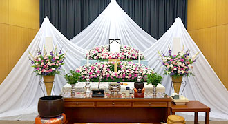 生花祭壇プラン+洋花生花