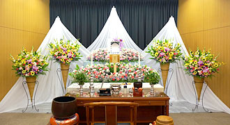 生花祭壇プラン+洋花生花