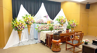 生花祭壇プラン 洋花生花