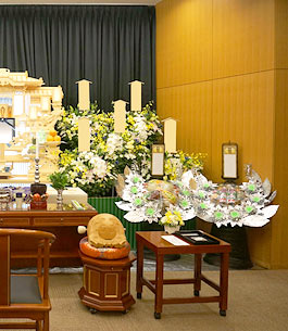 白木祭壇プラン