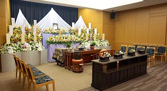 生花祭壇プラン+洋花生花