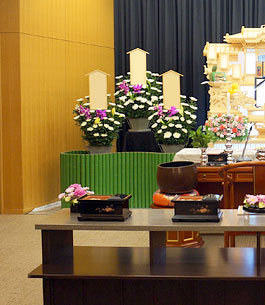 白木祭壇プラン