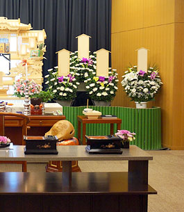 白木祭壇プラン