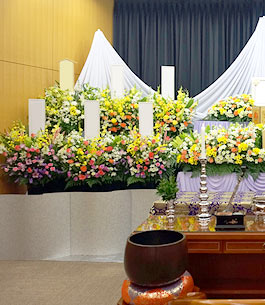 生花祭壇プラン+洋花生花
