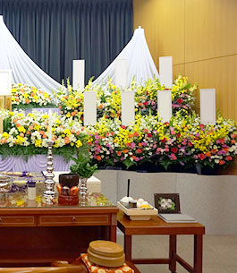 生花祭壇プラン+洋花生花
