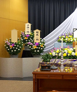 生花祭壇プラン