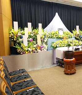 生花祭壇プラン+洋花生花