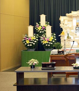 白木祭壇プラン