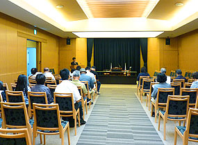 厚木市斎場施設見学会