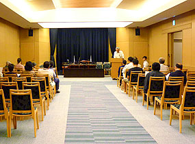 厚木市斎場施設見学会