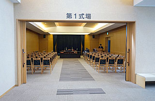 厚木市斎場第一式場
