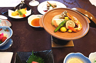 オリジナル料理の試食会