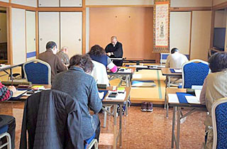 写経会の様子