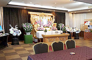祭壇の展示