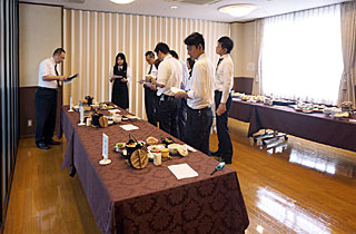 試食会の様子