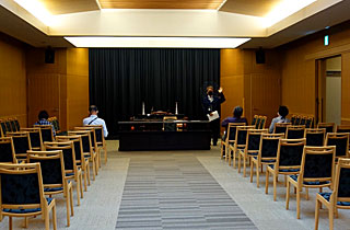 厚木市斎場施設見学会